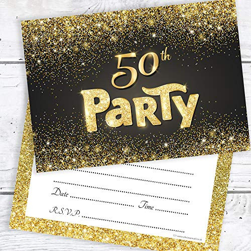 Invitations For 50th Birthday
 50th Birthday Invitations Amazon
