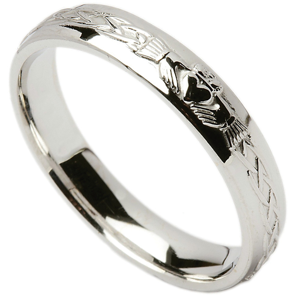 Irish Mens Wedding Bands
 Irish Wedding Ring Celtic Knot Claddagh Mens Wedding