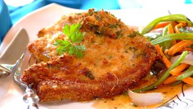 Italian Breaded Pork Chops
 25 easy simple healthy Italian recipes for people at all