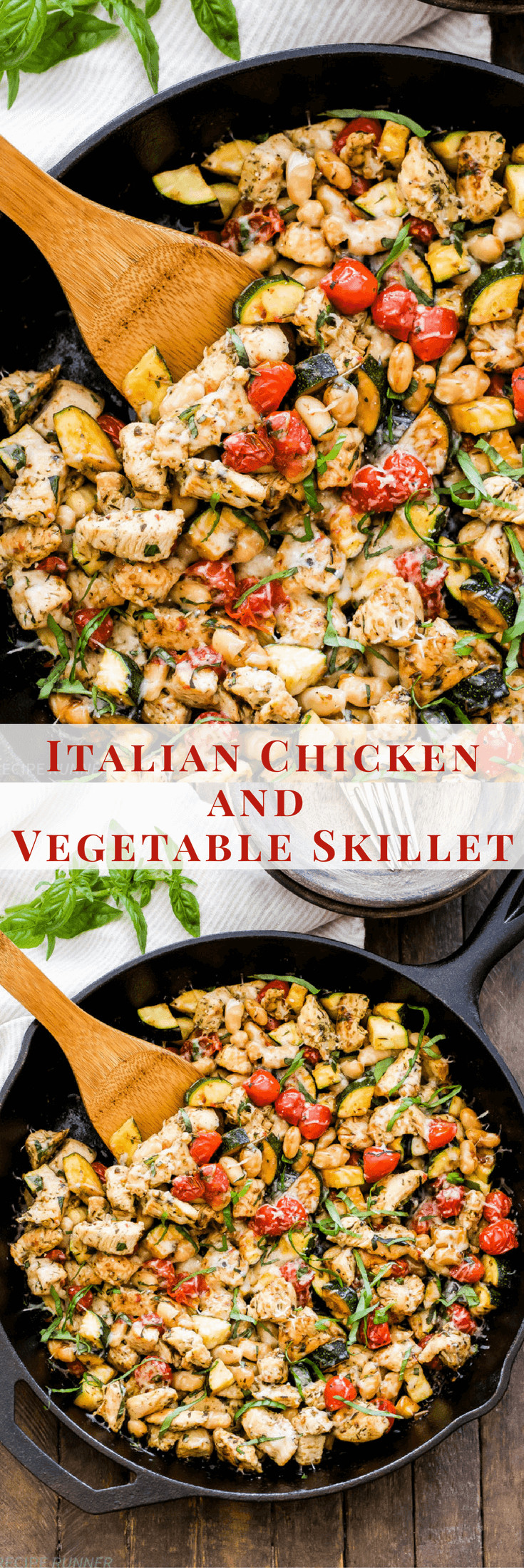 Italian Vegetable Recipes
 Italian Chicken and Ve able Skillet Recipe Runner