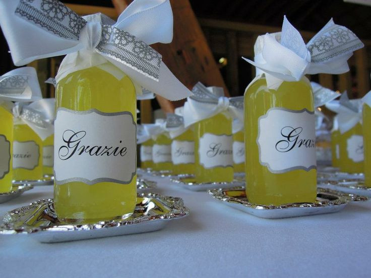 Italian Wedding Gifts
 30 best images about Limoncello bottles on Pinterest