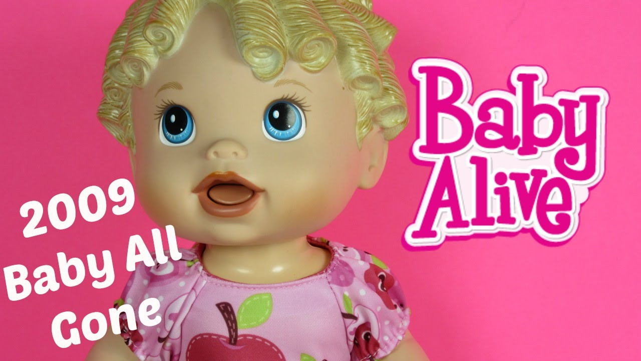 It'S All Gravy Baby
 Baby Alive RARE 2009 Baby All Gone by BABY ALIVE CHANNEL