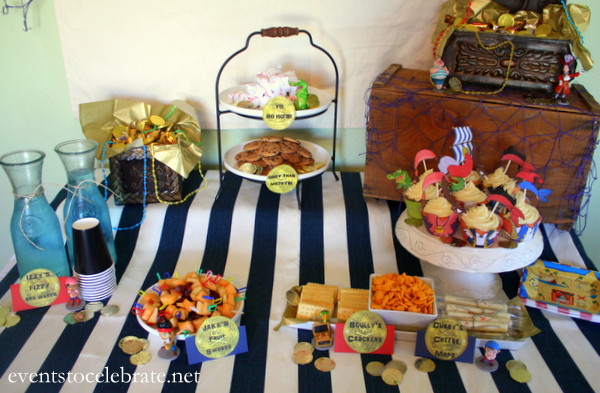 Jake And The Neverland Pirates Party Food Ideas
 Buffets Archives events to CELEBRATE