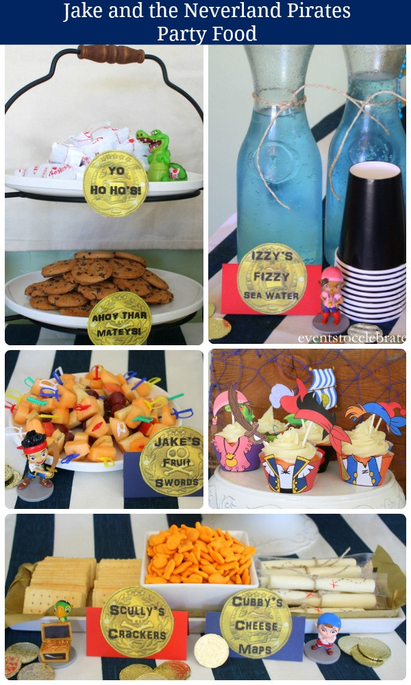 Jake And The Neverland Pirates Party Food Ideas
 pirate party ideas Archives events to CELEBRATE