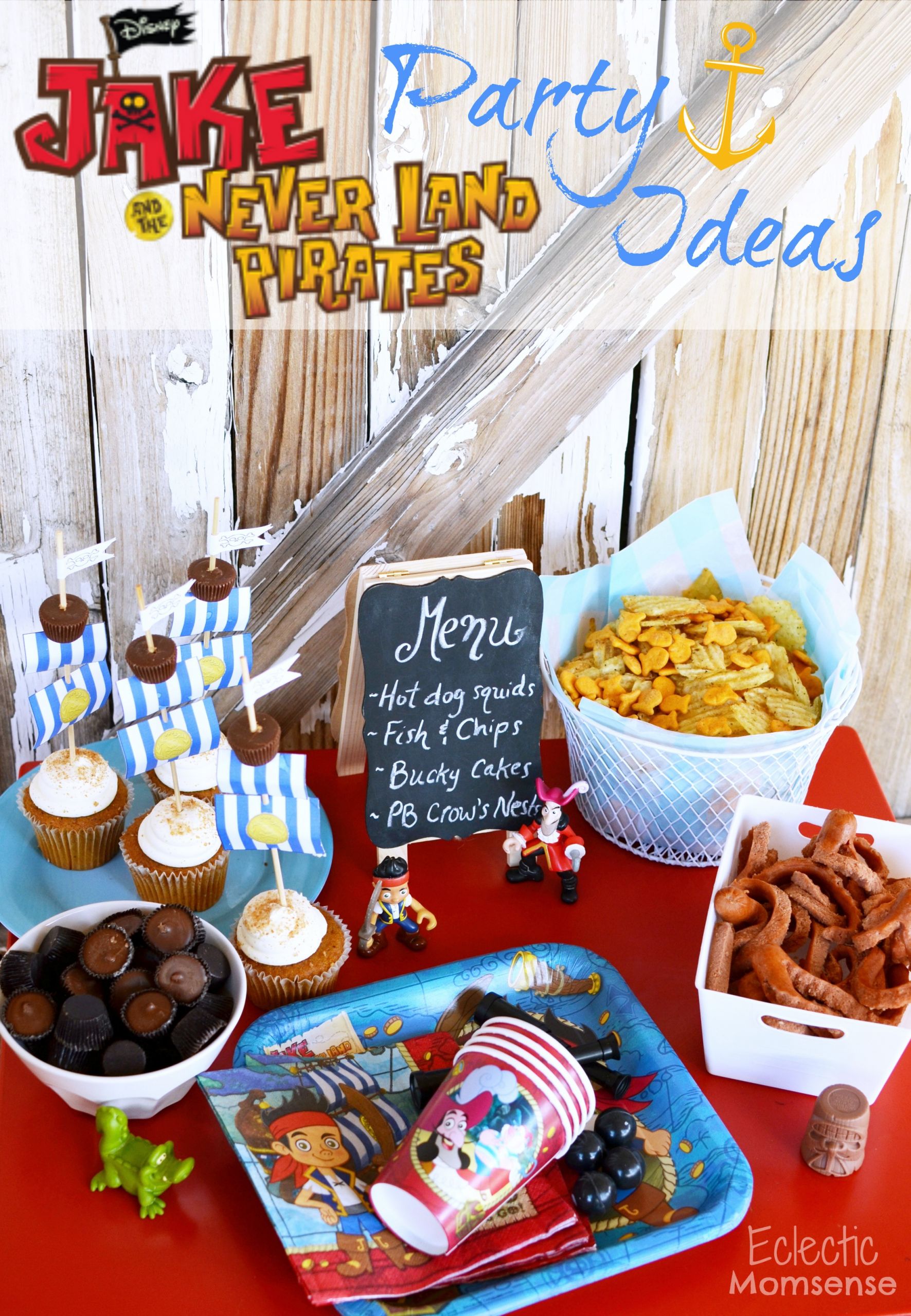 Jake And The Neverland Pirates Party Food Ideas
 Easy Jake and the Neverland Pirates Party Ideas Eclectic