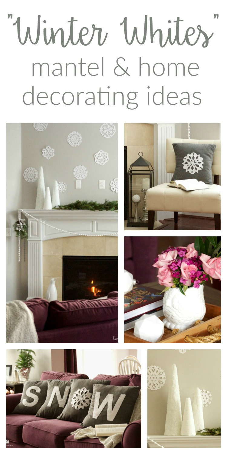 January Home Decorating Ideas
 Winter Home Tour two purple couches