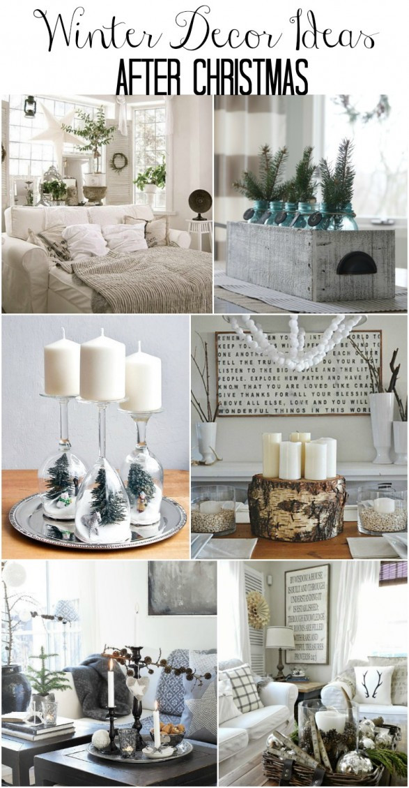 January Home Decorating Ideas
 Winter Tablescape Decorating Ideas