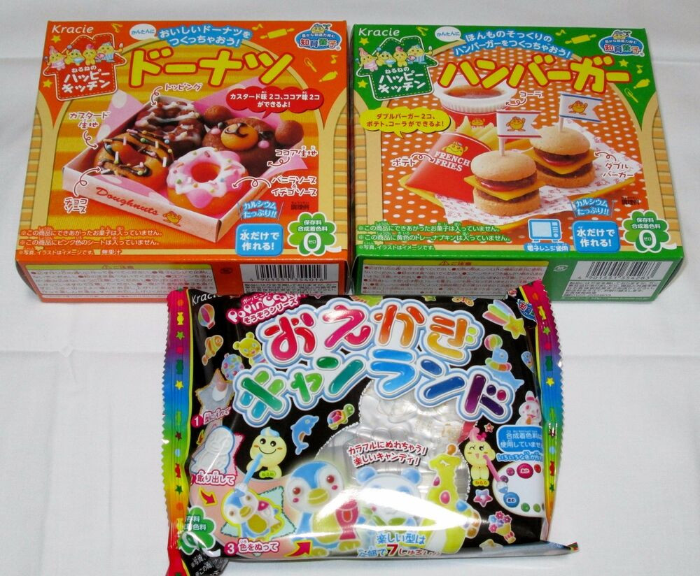 Japan DIY Kit
 Kracie Happy kitchen Popin cookin Japanese candy DIY