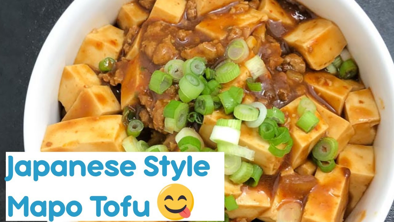 Japanese Pork Tofu Recipes
 Japanese style Mapo tofu