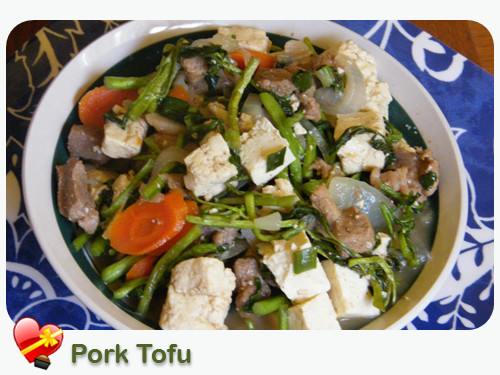 Japanese Pork Tofu Recipes
 Pork Tofu ILoveHawaiianFoodRecipes