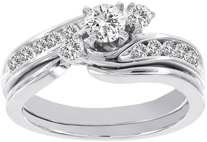 Jcpenney Wedding Rings
 JCPenney MODERN BRIDE Lumastar 3 4 CT T W Diamond 14K