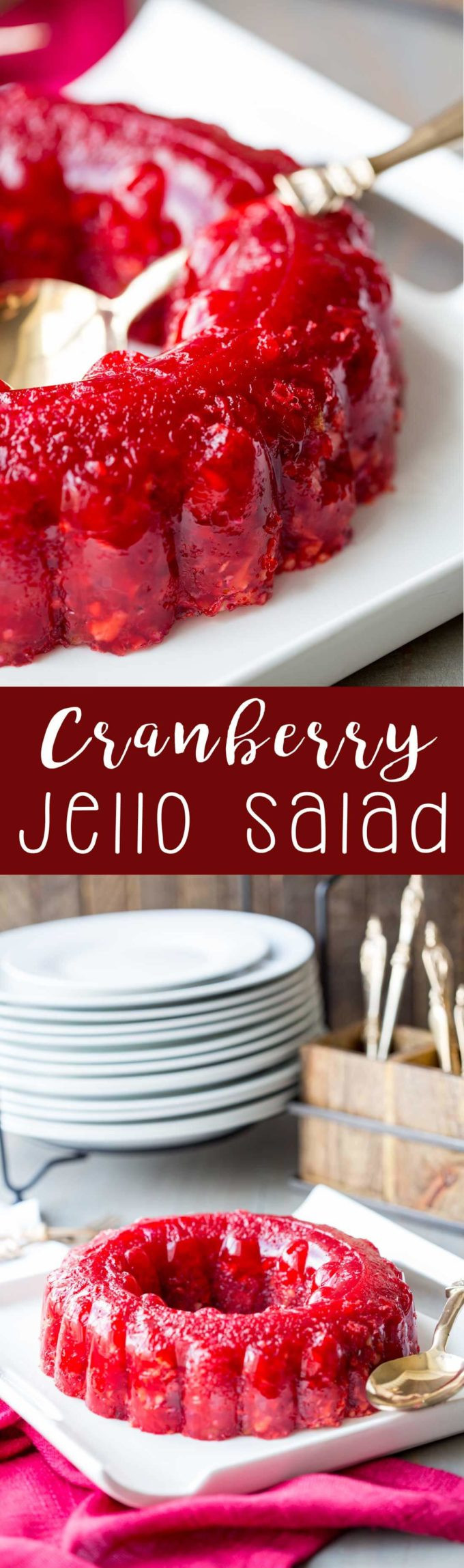 Jello Salads For Thanksgiving Dinner
 Cranberry Jello Salad Easy Peasy Meals