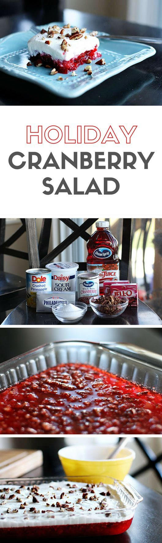 Jello Salads For Thanksgiving Dinner
 Cranberry Salad truthfully this cranberry jello salad
