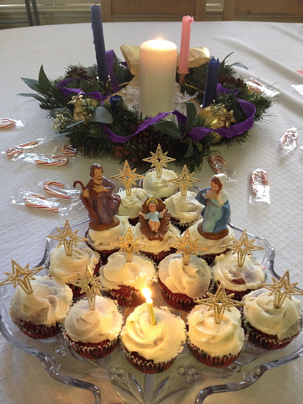 Jesus Birthday Cake
 Catholic Cuisine Happy Birthday Jesus Cupcakes & A