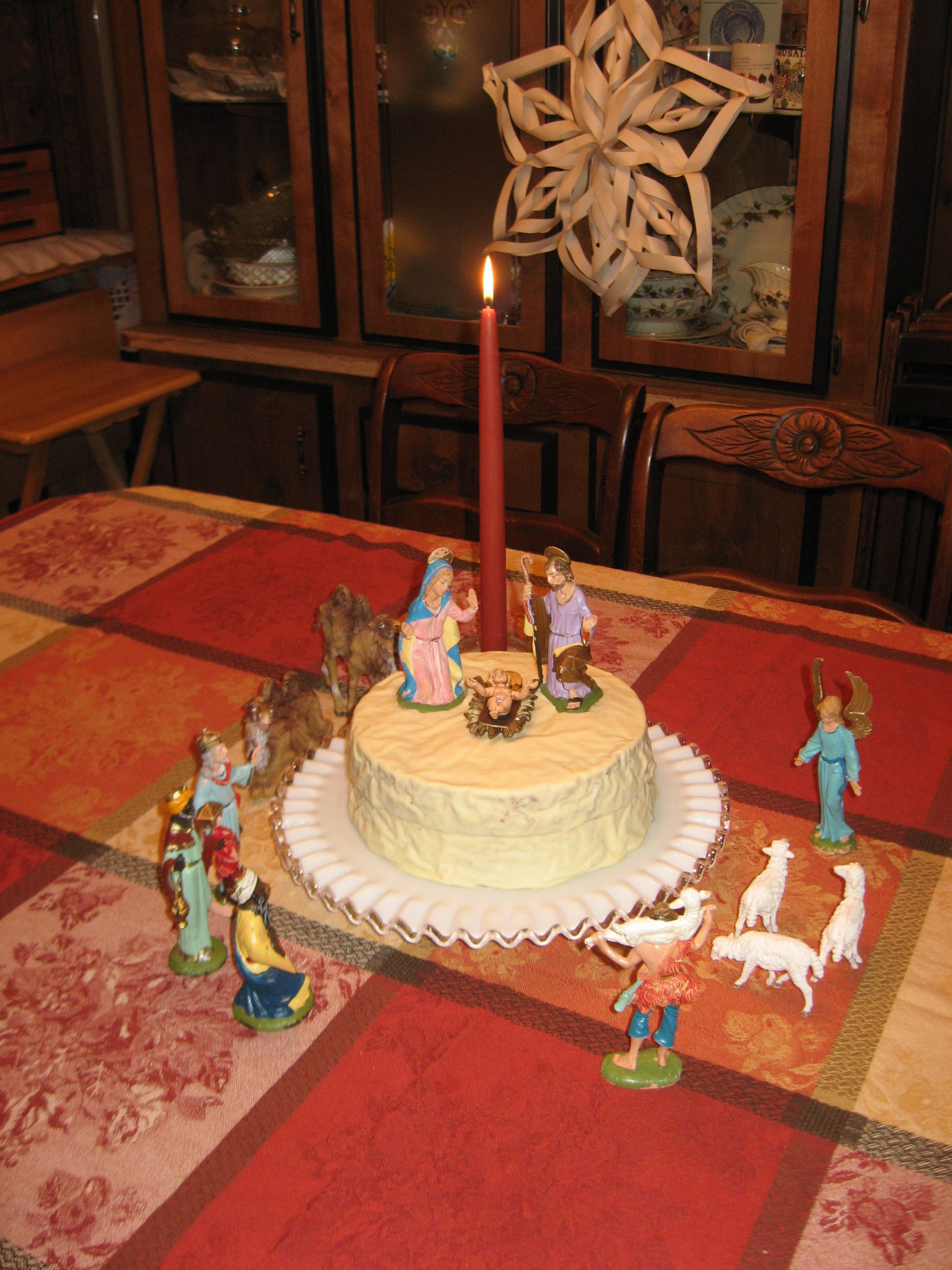 Jesus Birthday Cake
 Home for the Holidays – Baby Jesus Birthday Cake