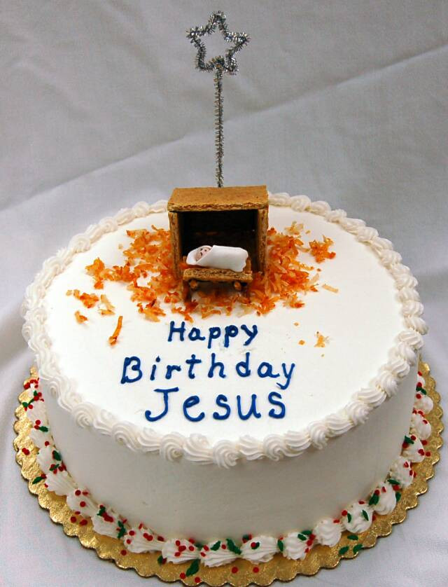 Jesus Birthday Cake
 A Craft a Day Happy Birthday Jesus