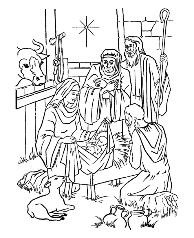Jesus Coloring Pages For Kids
 Baby Jesus Coloring Pages Best Coloring Pages For Kids