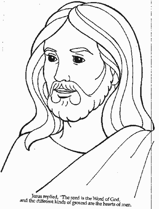 Jesus Coloring Pages For Kids
 Storytime At Church