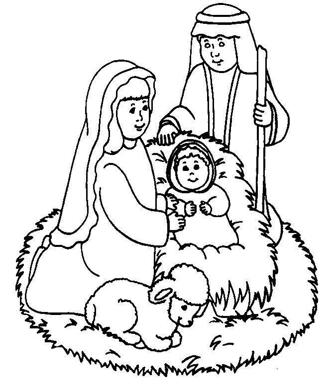 Jesus Coloring Pages For Kids
 Baby Jesus Coloring Pages Best Coloring Pages For Kids