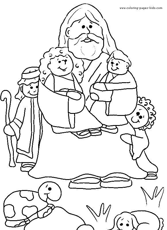 Jesus Coloring Pages For Kids
 erlanbeispor For Kids To Color