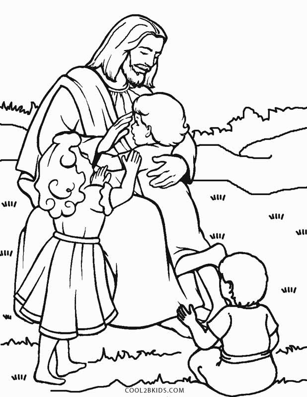 Jesus Loves Me Coloring Pages Printables
 Free Printable Jesus Coloring Pages For Kids