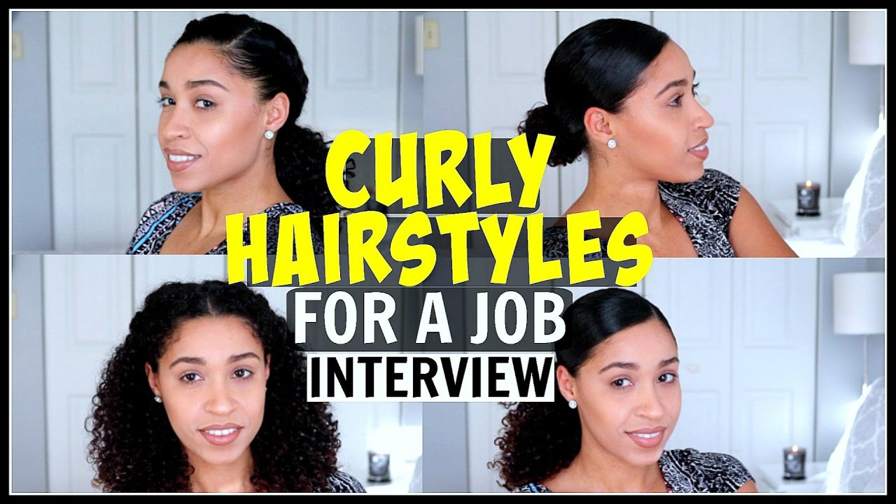 Job Interview Hairstyles For Curly Hair
 Curly Hairstyles for a Job Interview