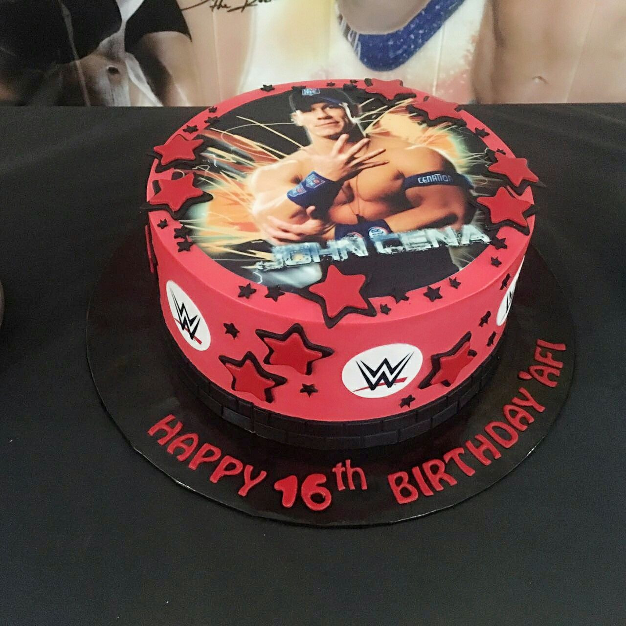 John Cena Birthday Cake
 WWE birthday cake