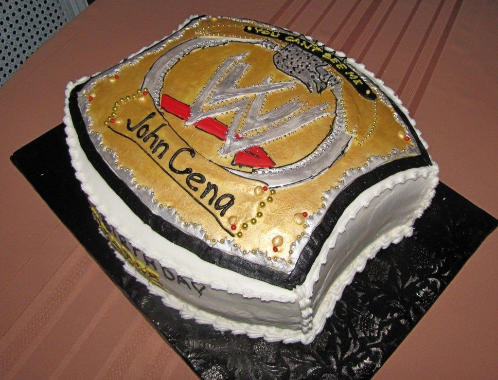 John Cena Birthday Cake
 Gorgeous john cena birthday cakes Inspirations
