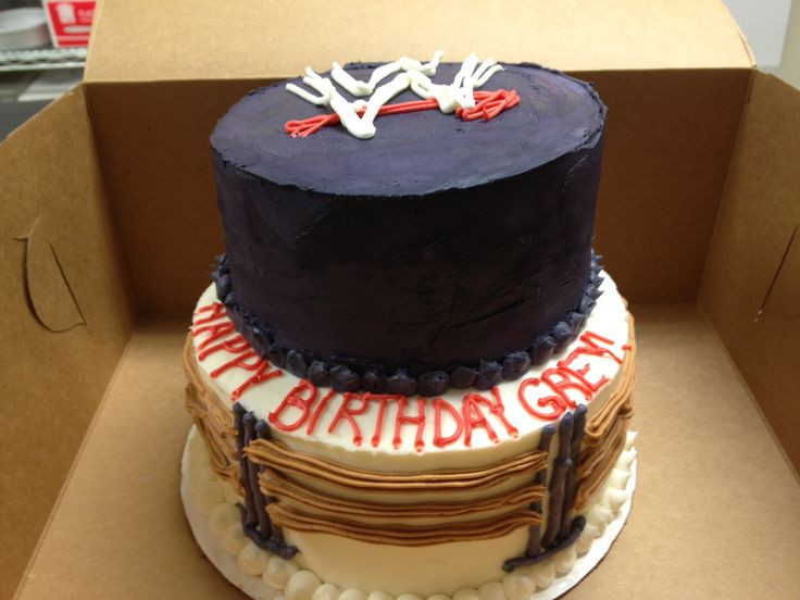 John Cena Birthday Cake
 Pin Pin Wwe Raw John Cena Vs Brock Lesnar Cake Picture To