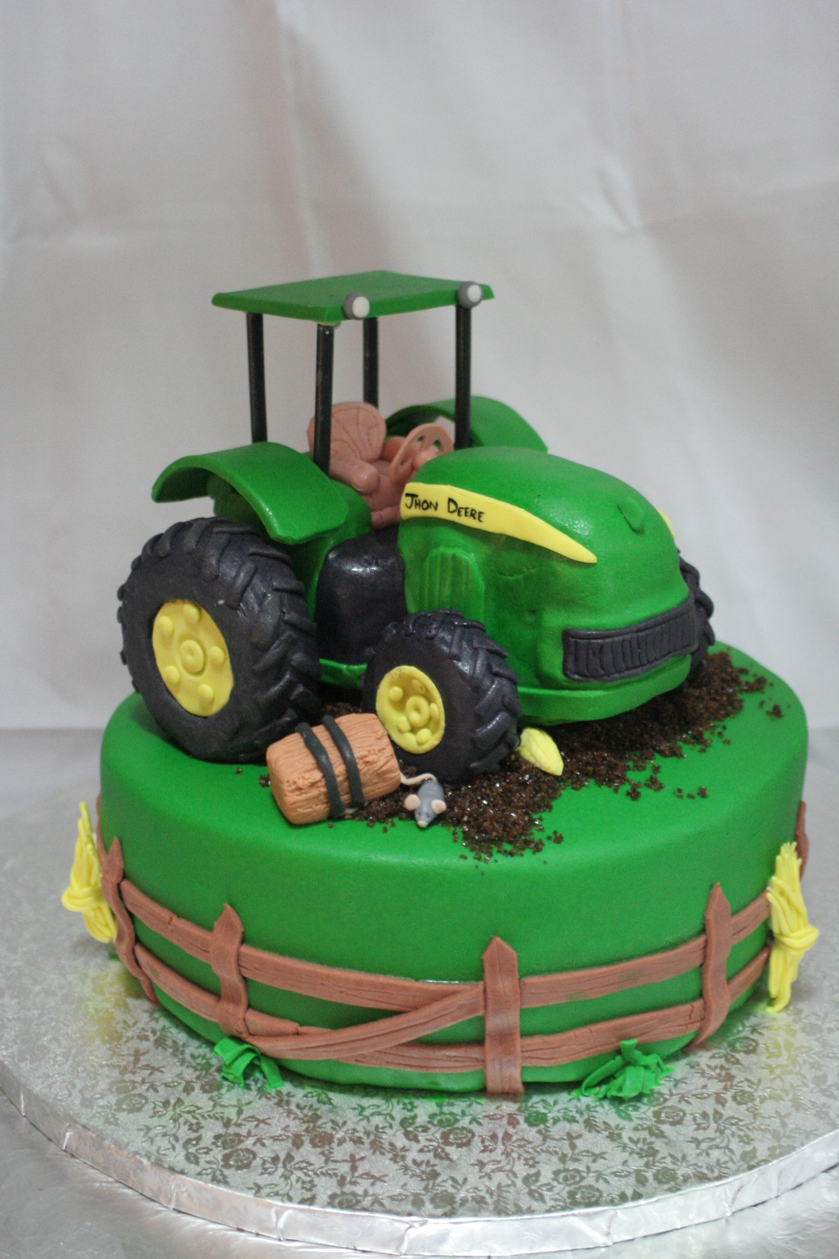 John Deere Birthday Cakes
 Pin on First Birthday