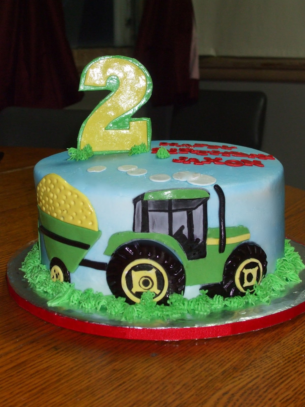 John Deere Birthday Cakes
 Cakes by Paula John Deere Tractor Birthday Cake