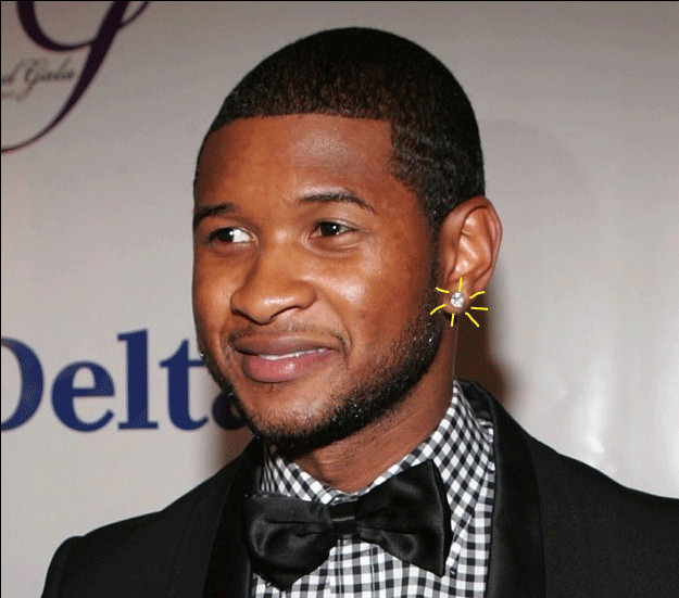 Jordan Earrings For Guys
 Man Wearing Hoop Earrings How Creepy Is It That Michael