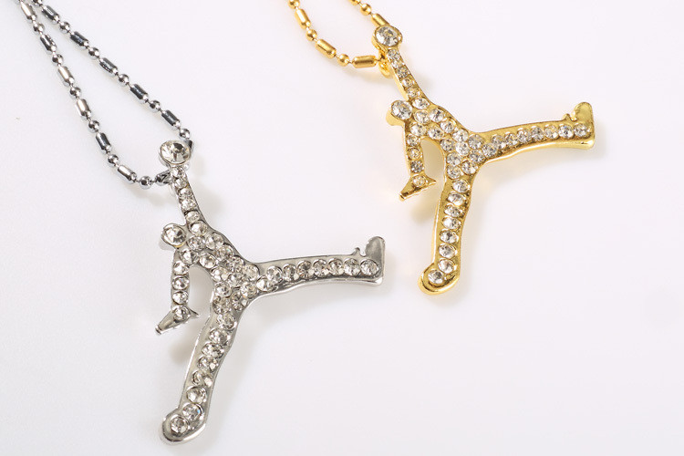 Jordan Earrings For Guys
 ZRM 30pcs lot Wholesale Fashion Jewelry Gold Silver Charm