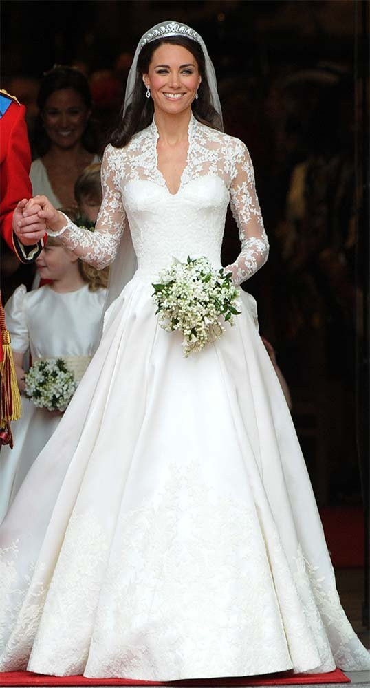 Kate Middleton Wedding Gown
 How Meghan Markle s wedding dress pares to Kate