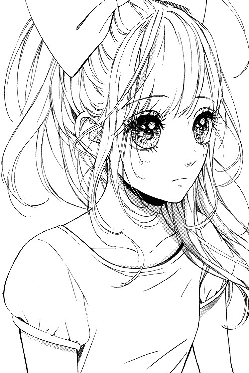 Kawaii Girls Coloring Pages
 Those eyes Anyways this manga is pretty good I didn t