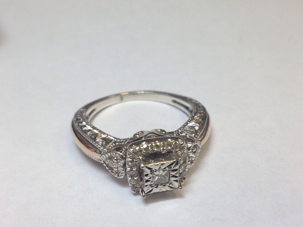 Kay Jewelers Wedding Rings
 LADIES KAY JEWELERS PRINCESS CUT 10CT DIAMOND RING