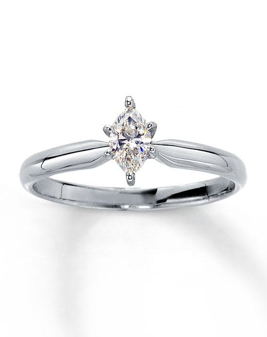 Kay Jewelers Wedding Rings
 Kay Jewelers Diamond Solitaire Ring 1 4 ct Marquise 14K