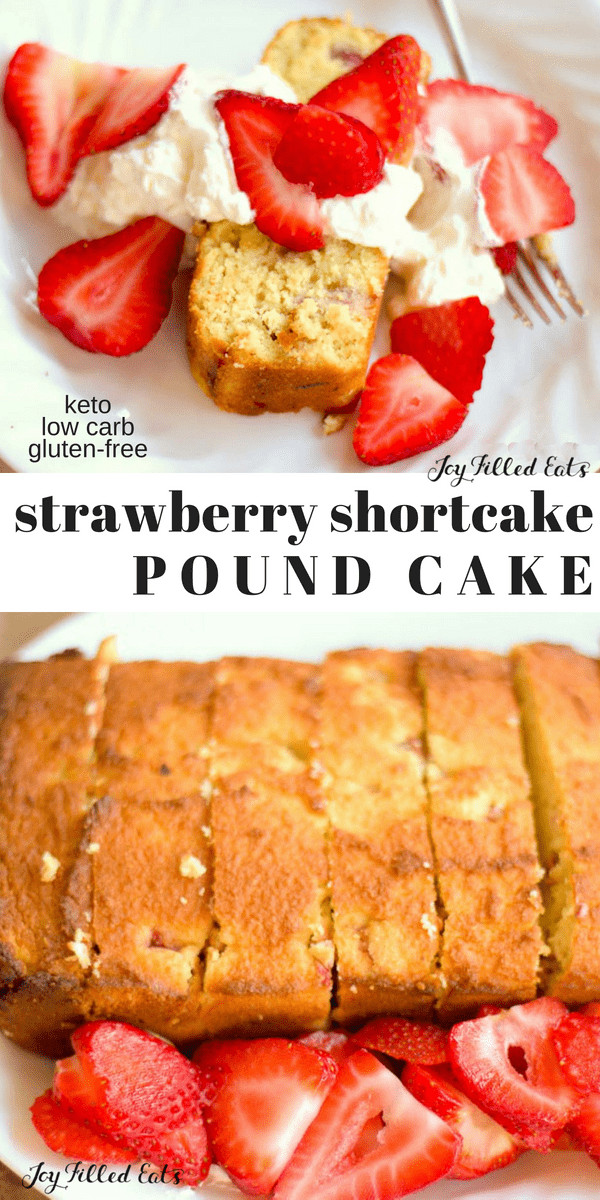 Keto Strawberry Cake
 Strawberry Shortcake Keto Pound Cake Sugar Free Low