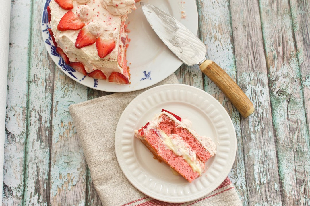 Keto Strawberry Cake
 Keto Strawberries and Cream Cake – Wholly Cupcake