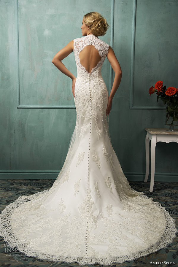 Keyhole Wedding Dress
 AmeliaSposa 2014 Wedding Dresses Wedding Inspirasi