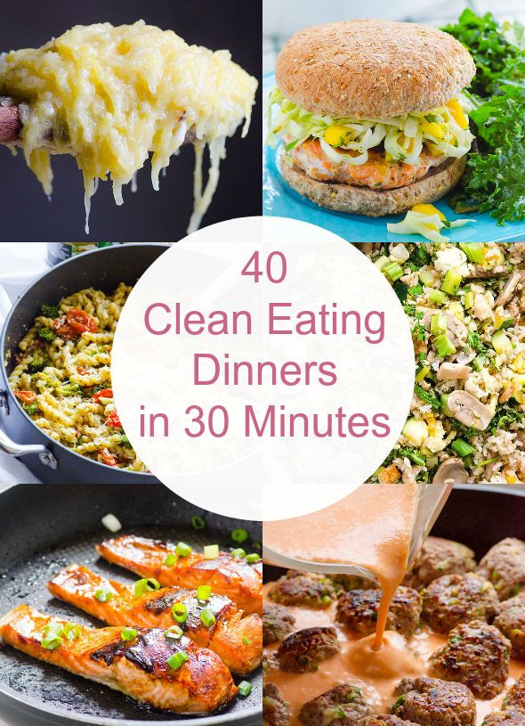 Kid Friendly Clean Eating
 40 Clean Eating Dinner Recipes is a collection of