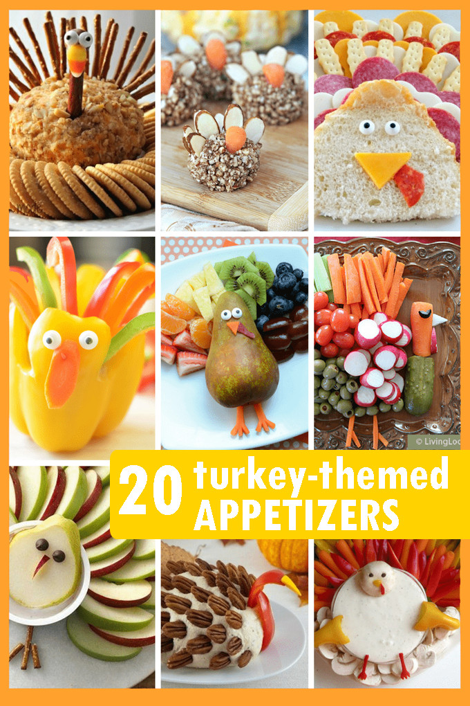 Kid Friendly Thanksgiving Appetizers
 THANKSGIVING APPETIZERS 20 fun turkey themed snacks