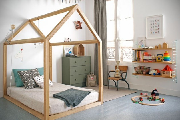 Kids Bed DIY
 20 DIY Adorable Ideas for Kids Room