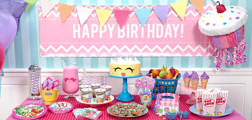 Kids Birthday Decor
 Shopkins Birthday Party Ideas For Kids
