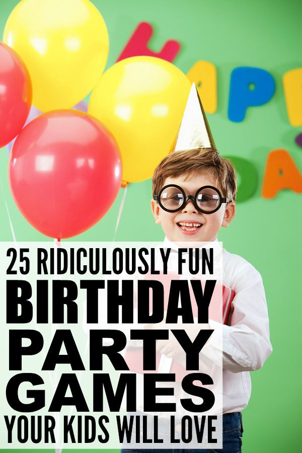 Kids Birthday Party Games
 25 ridiculously fun birthday party games for kids