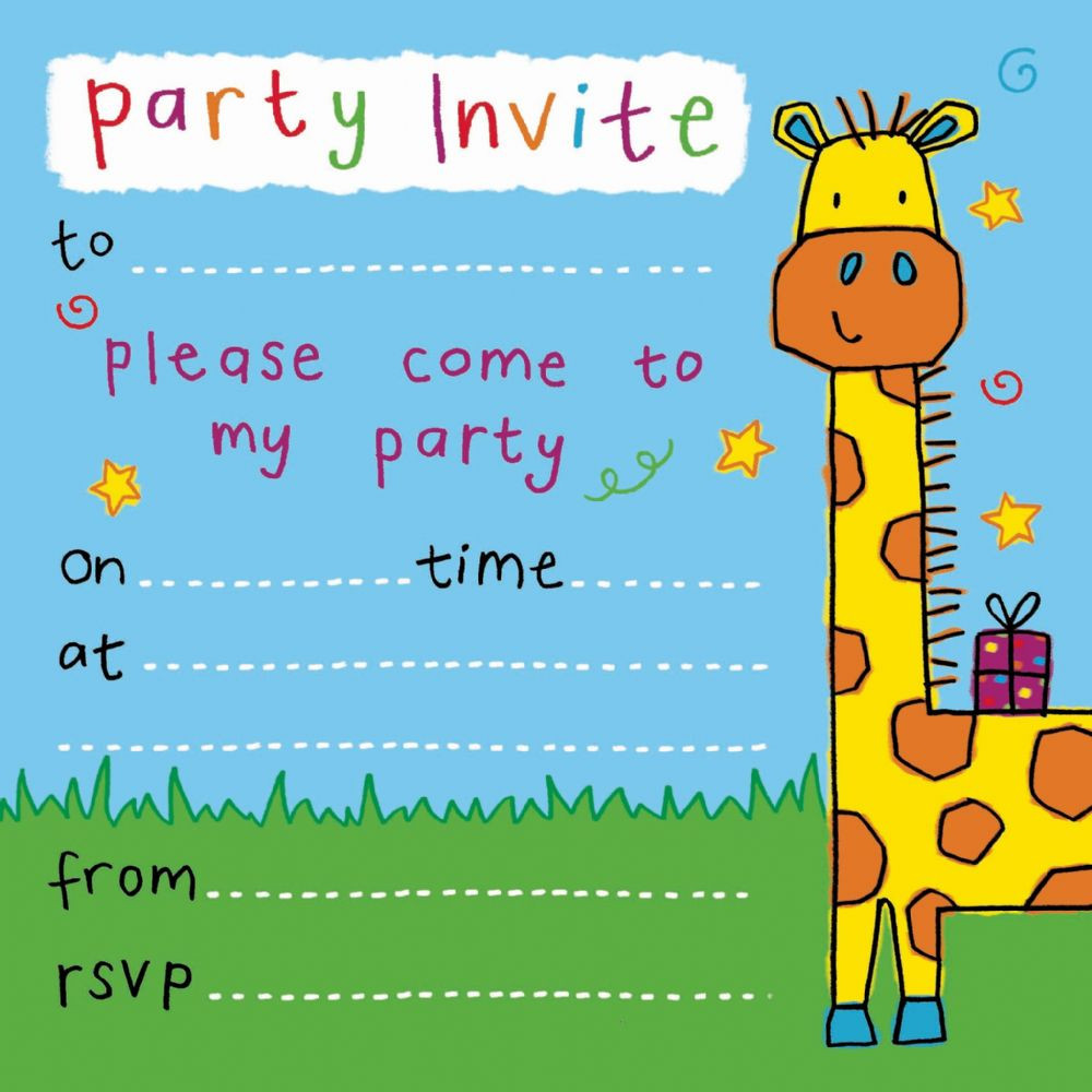 Kids Birthday Party Invitation
 party invitations birthday party invitations kids party
