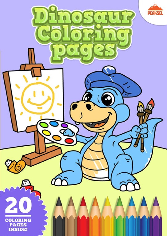 Kids Coloring Books
 File Dinosaur Coloring Pages Printable Coloring Book For