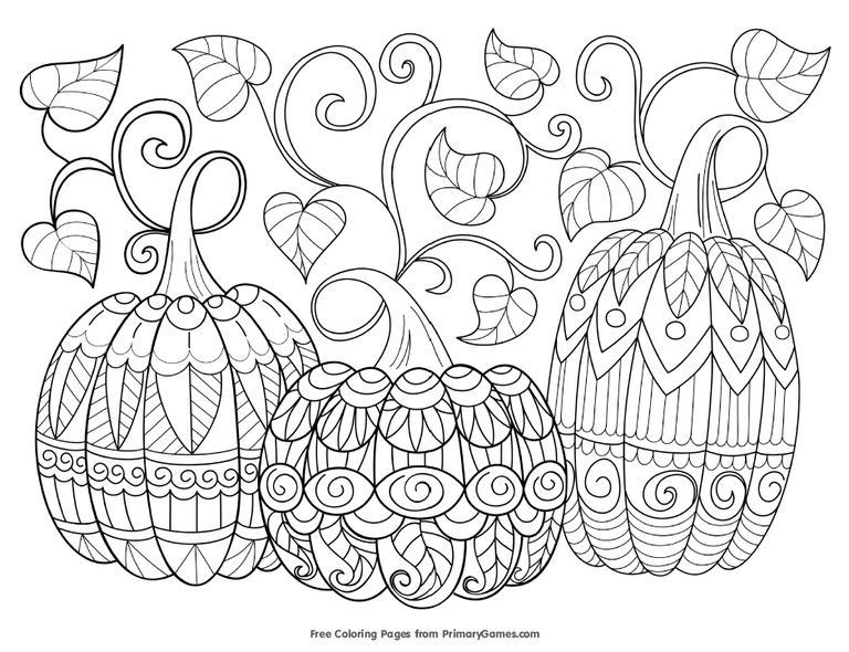 Kids Coloring Pages Fall
 Free Autumn and Fall Coloring Pages