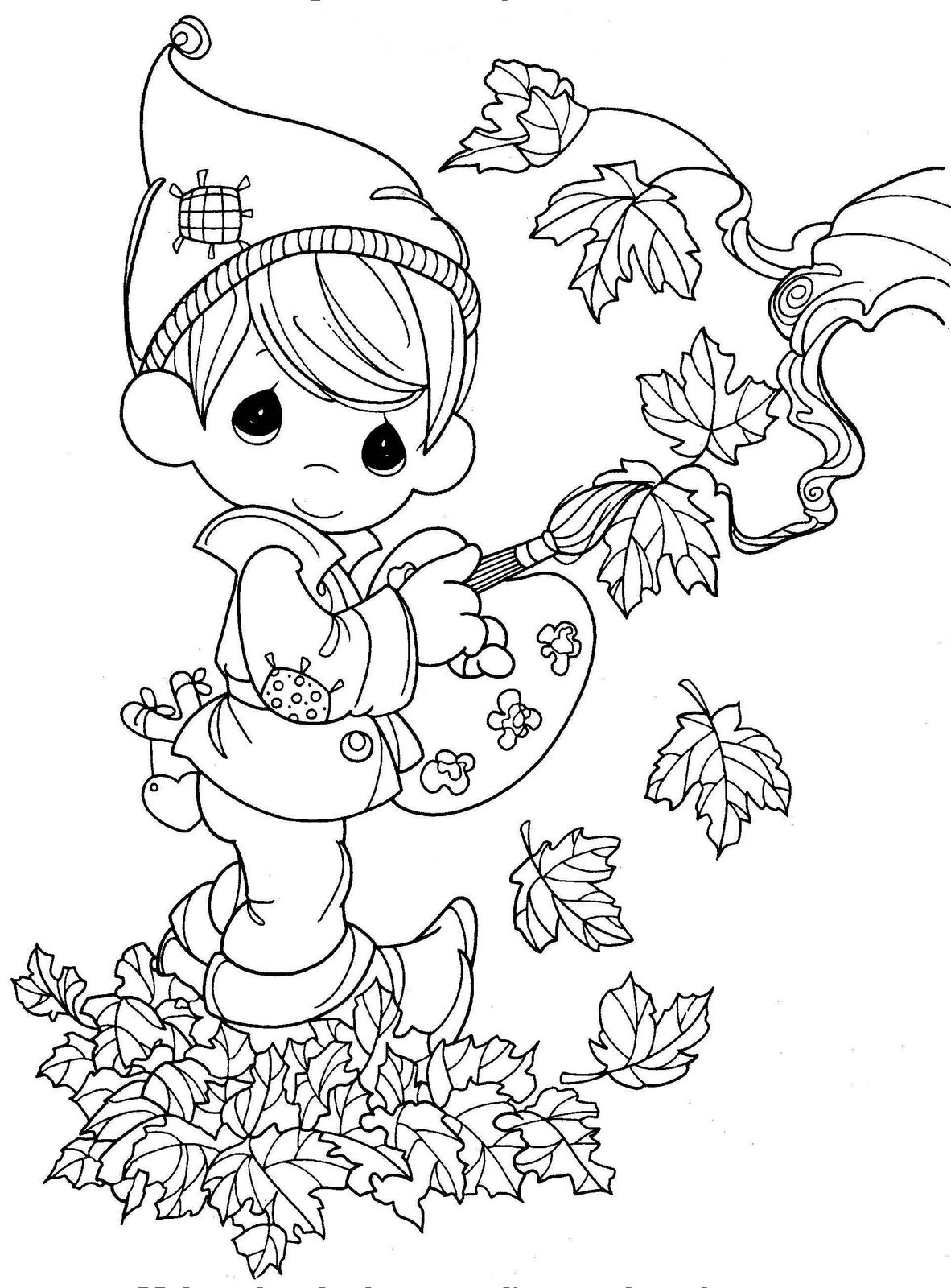 Kids Coloring Pages Fall
 Free Printable Fall Coloring Pages for Kids Best