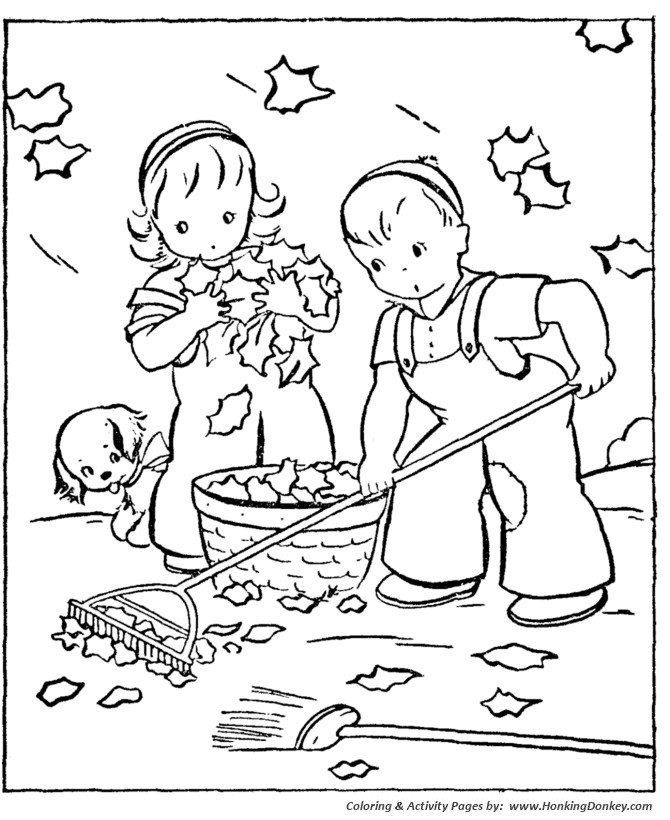 Kids Coloring Pages Fall
 1000 images about Autumn Coloring Pages on Pinterest